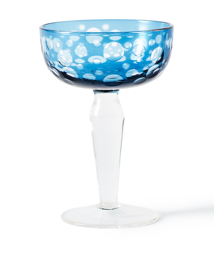 Polspotten - Champagnecoupe Cuttings Multicolor (set van 6)