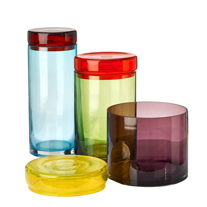 Polspotten - Object Caps &amp; Jars Multicolor (set van 3)