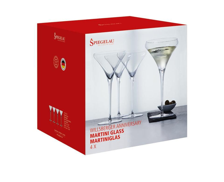 Spiegelau - Willsberger martiniglas set van 4