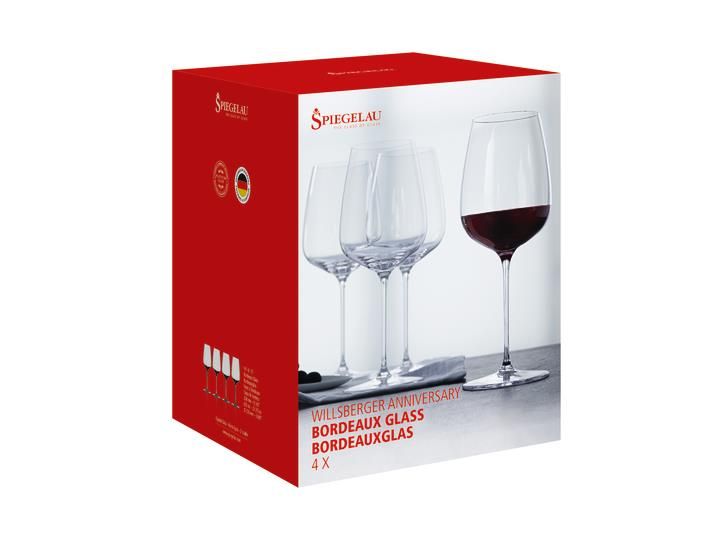 Spiegelau - Willsberger bordeauxglas 635 ml set van 4