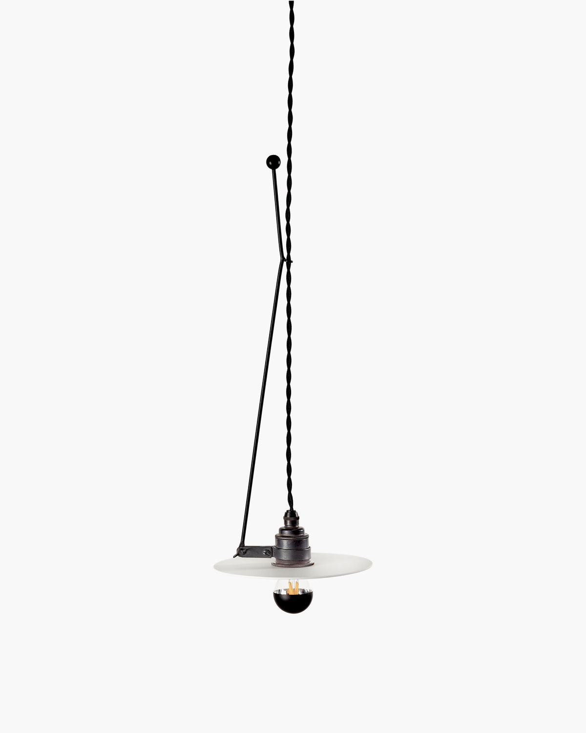Ann Demeulemeester - Ann Demeulemeester - Hanglamp Zwart Wit Luna S1
