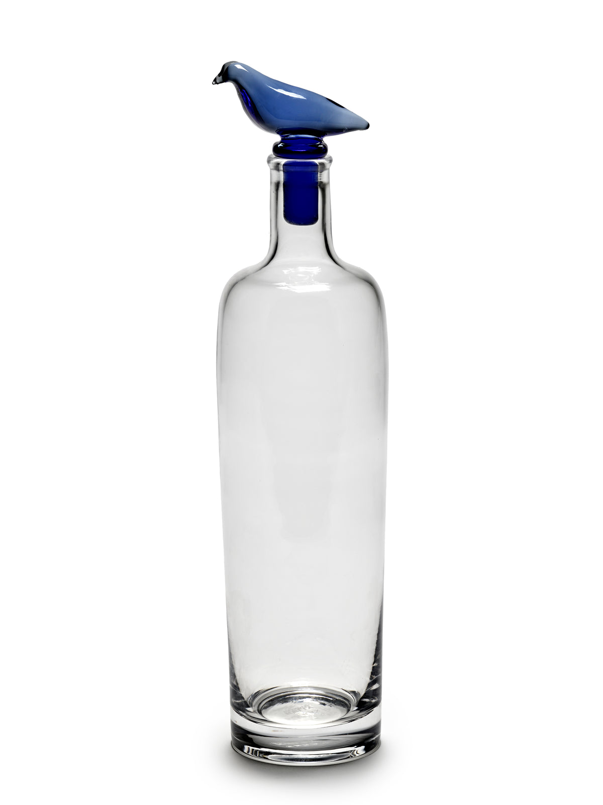 Serax - Kelly Wearstler - Karaf Transparant Blauw + Stopper Perch