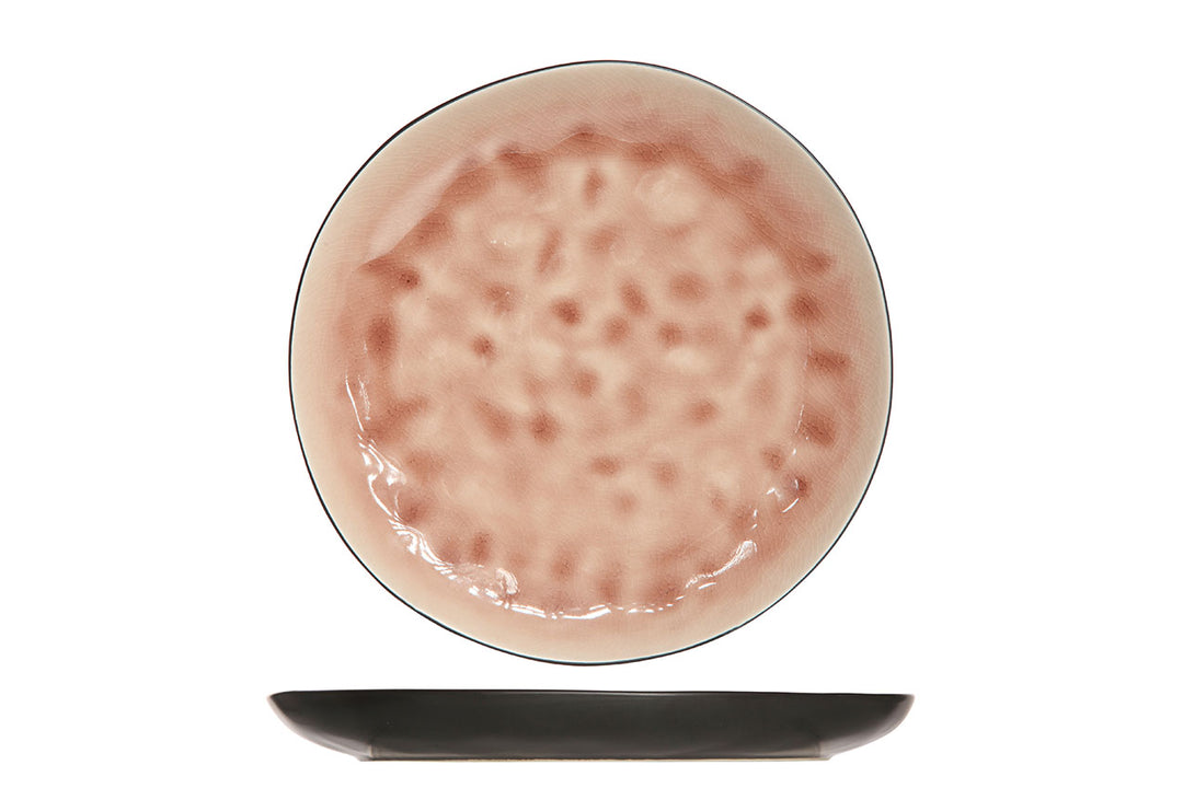 Laguna Old Rose Dessertbord Rond - Set van 6
