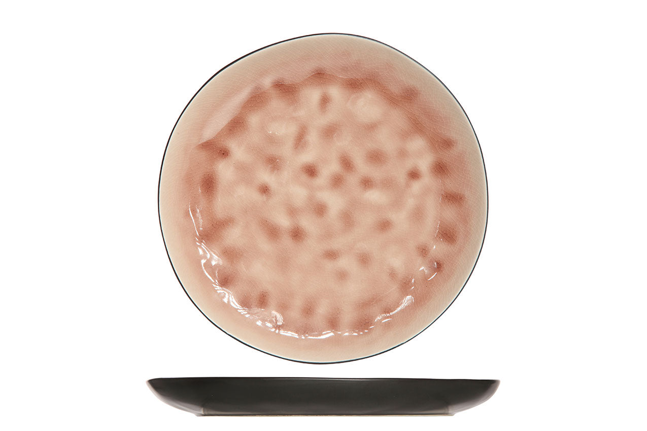 Laguna Old Rose Dessertbord Rond - Set van 6