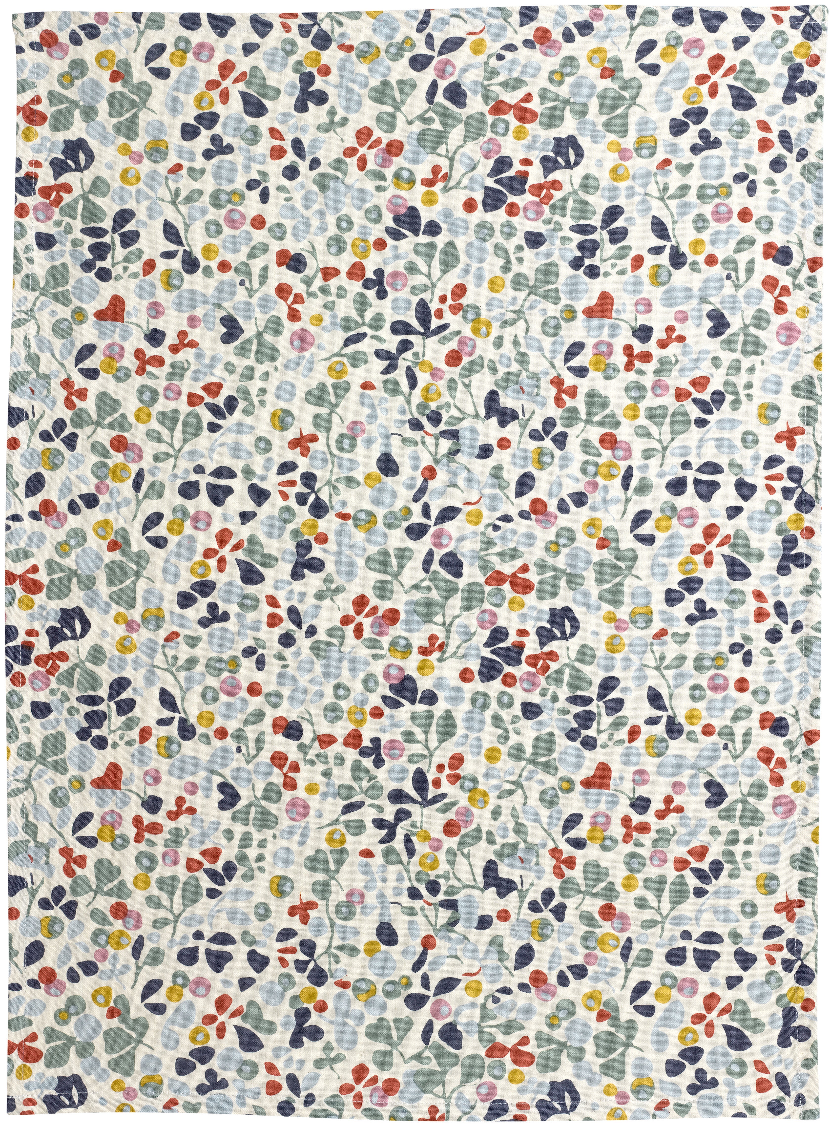 Gerecycleerde theedoek Greta Multico 50 X 70