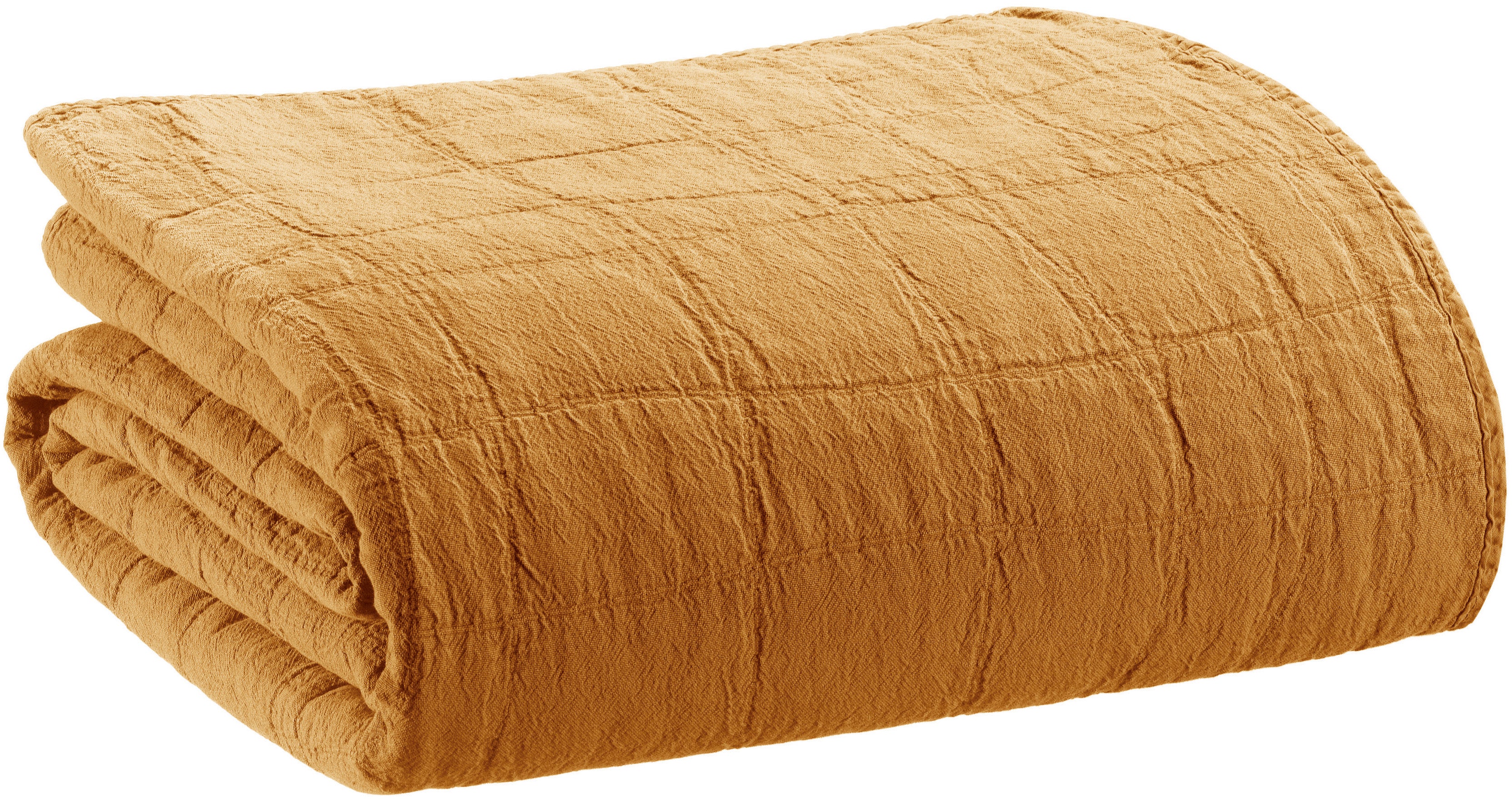 Gerecycleerde bedsprei Titou Havane 240 X 260