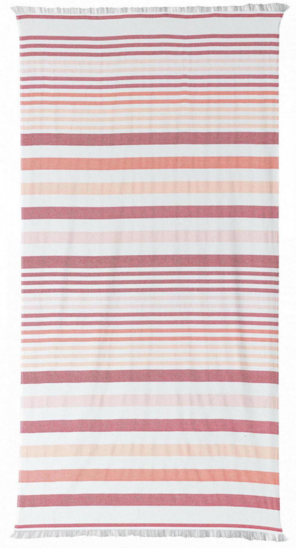 Gerecycleerde hammamdoek Samoa Brique 100 X 200