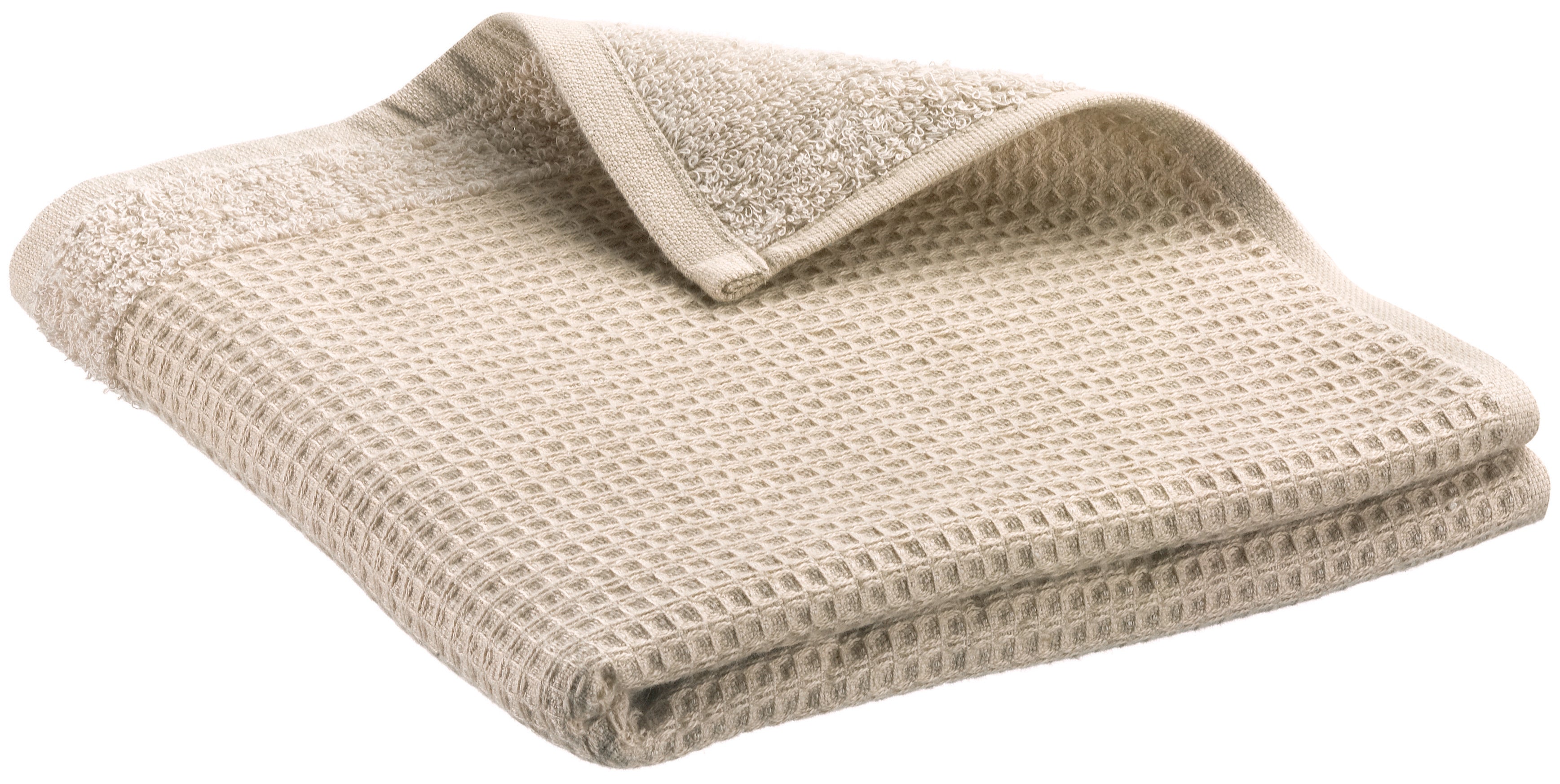 Gerecycleerde handdoek Abby Naturel 50 X 100