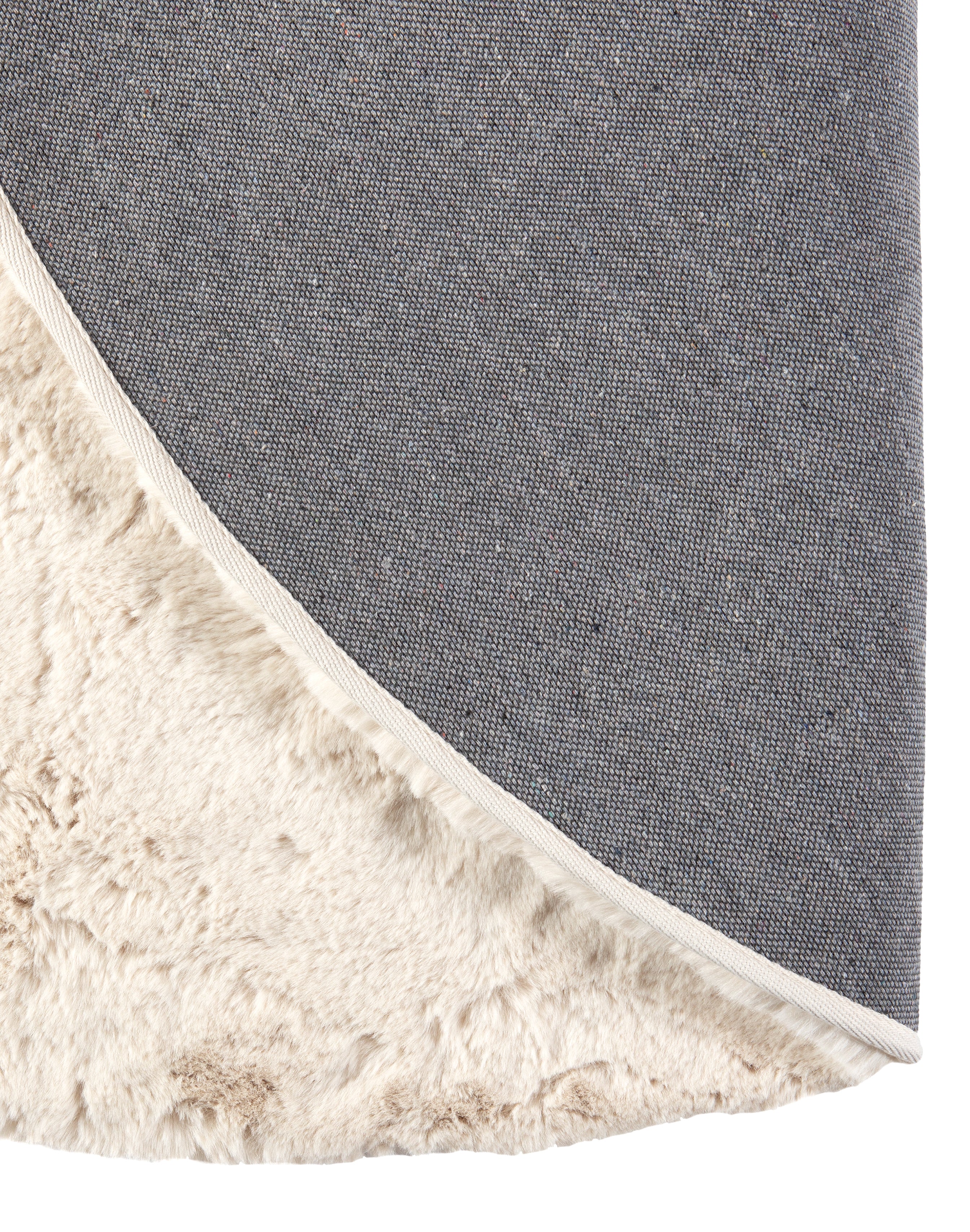 Tapis Eddy Ivoire Diâmetro 120