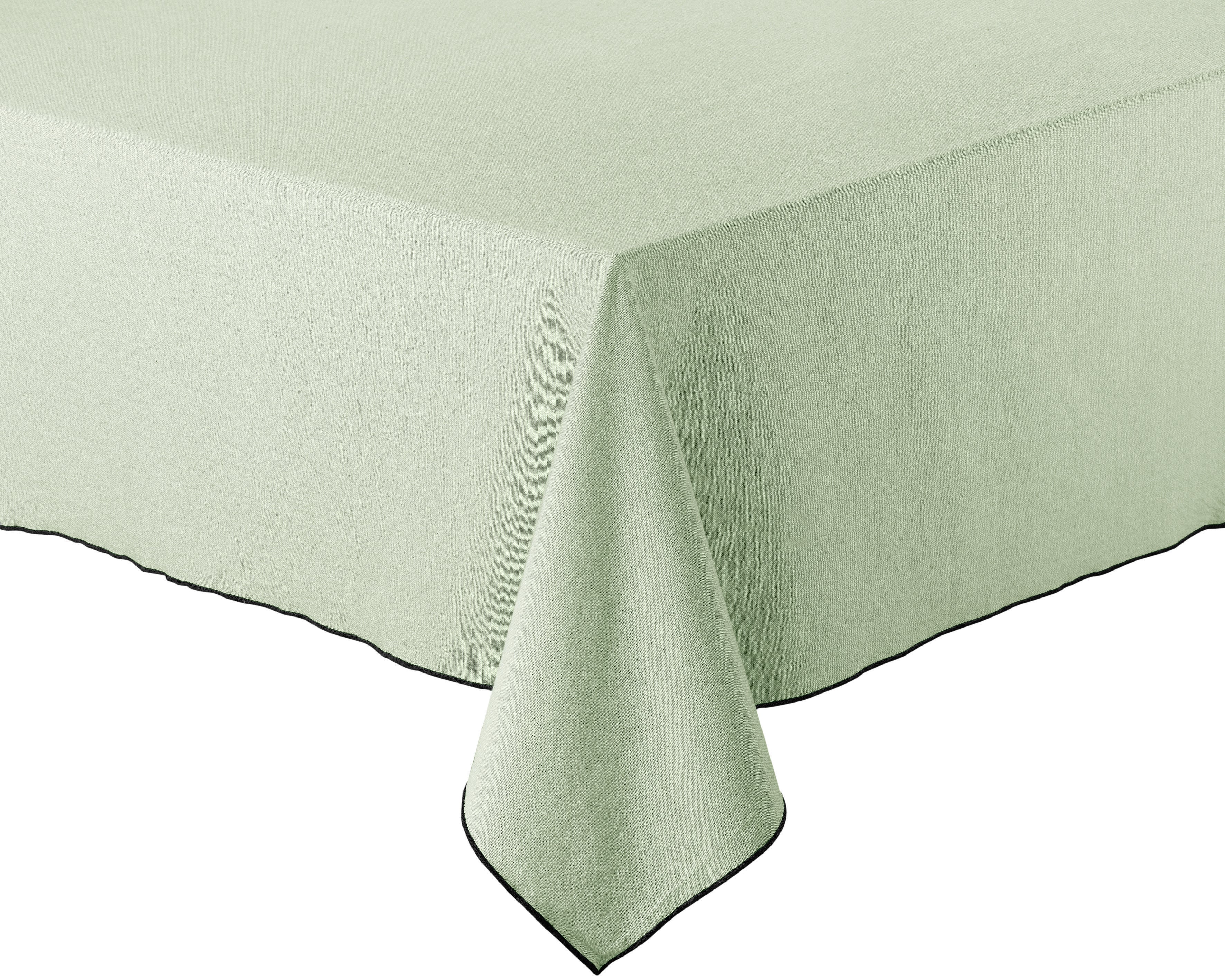 Gerecycleerd tafelkleed Grace Céladon 140 X 140