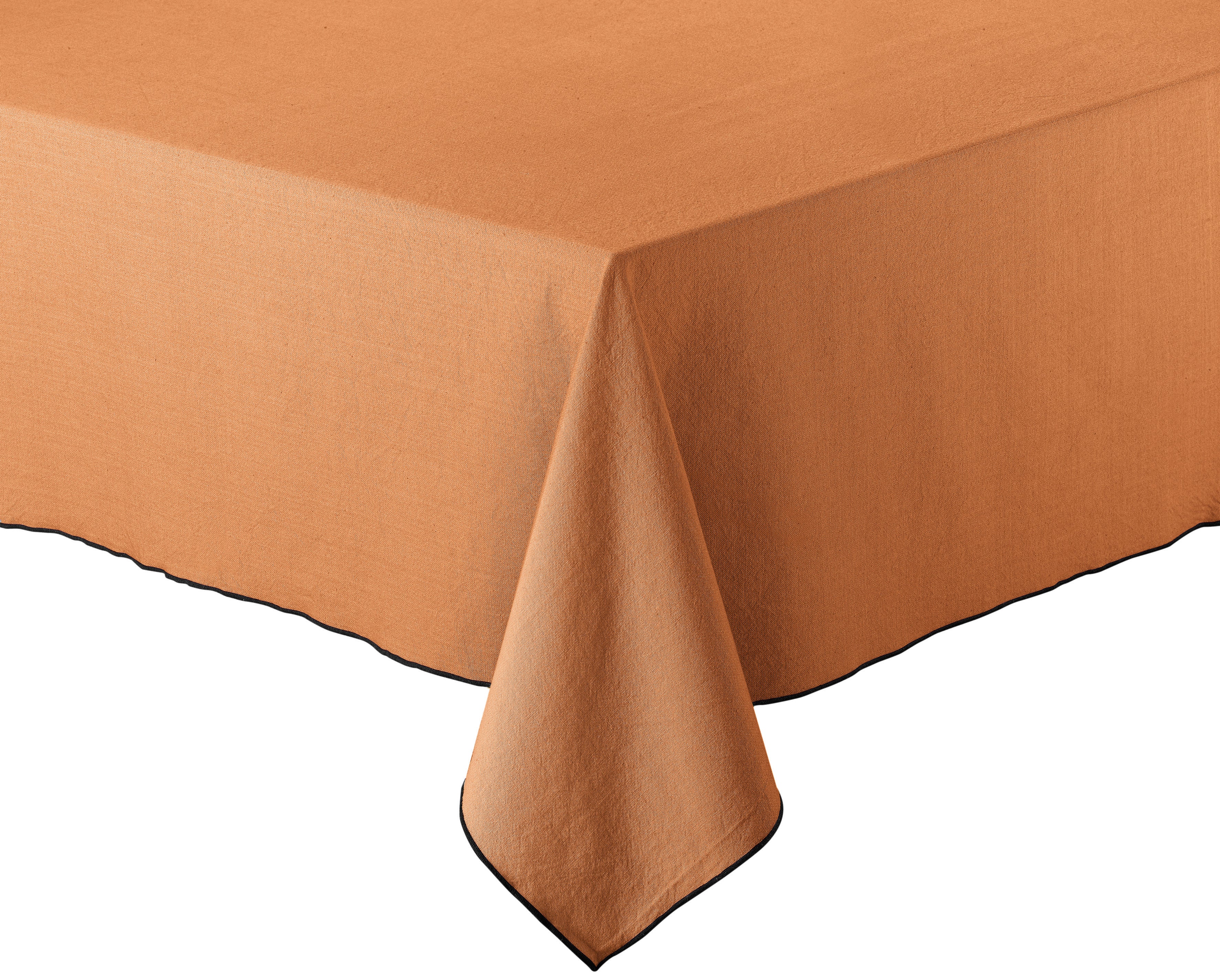 Gerecycleerd tafelkleed Grace Caramel 140 X 250