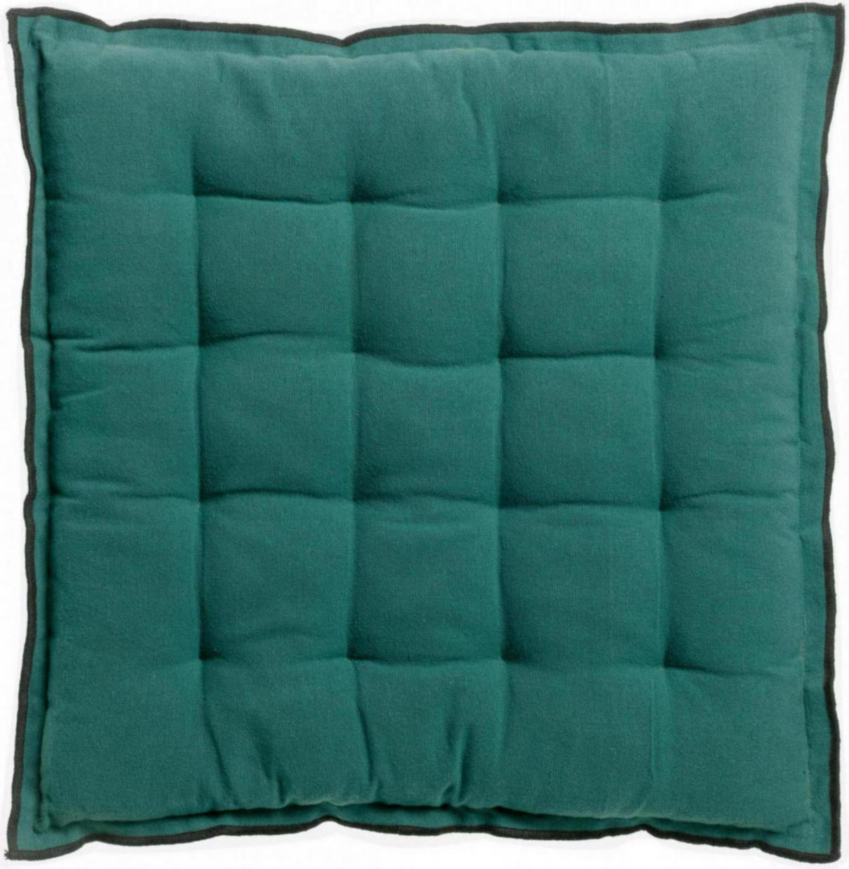 Gerecycleerd stoelkussen Grace Paon 40 X 40 X 3