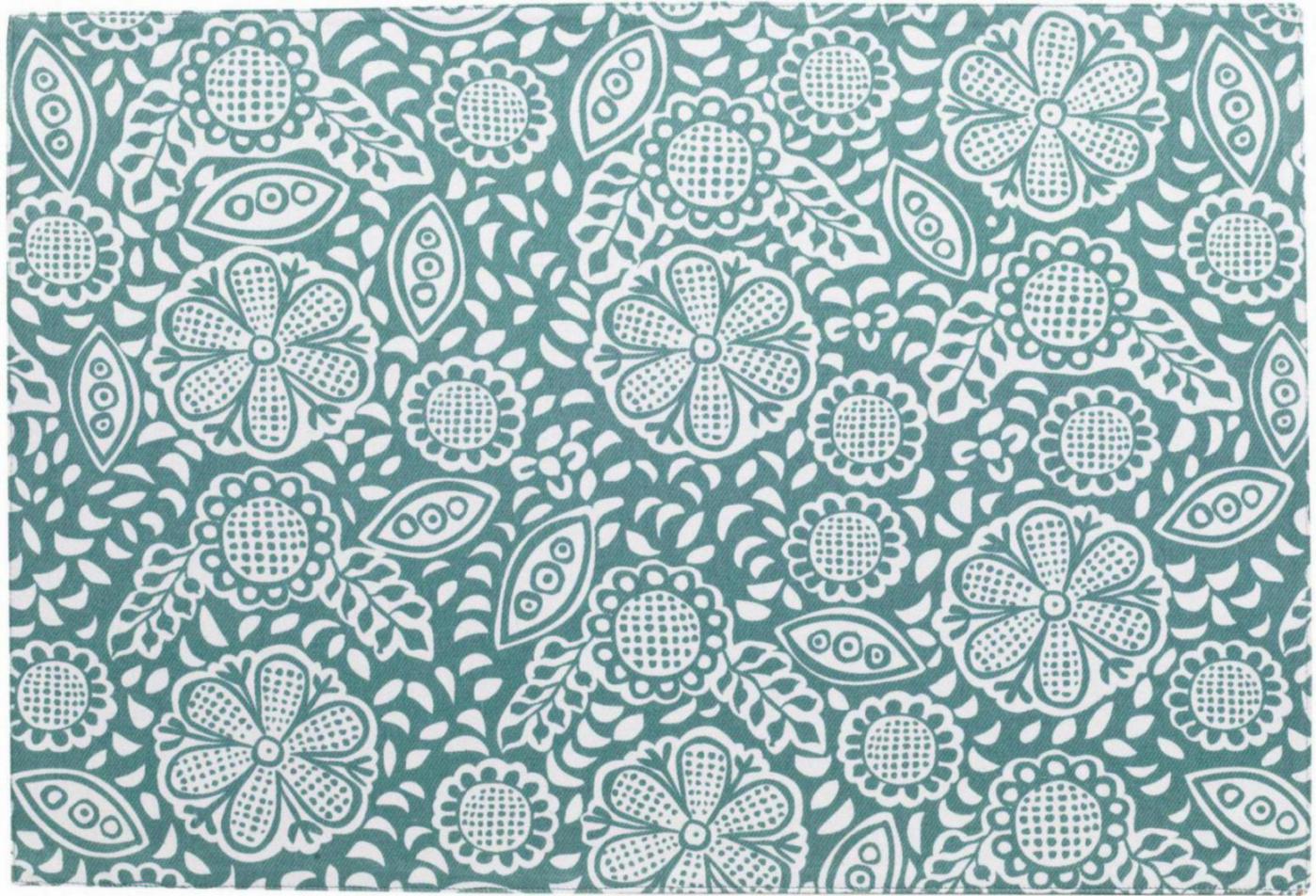 Gerecycleerde gecoate placemat Kira Paon 33 X 48