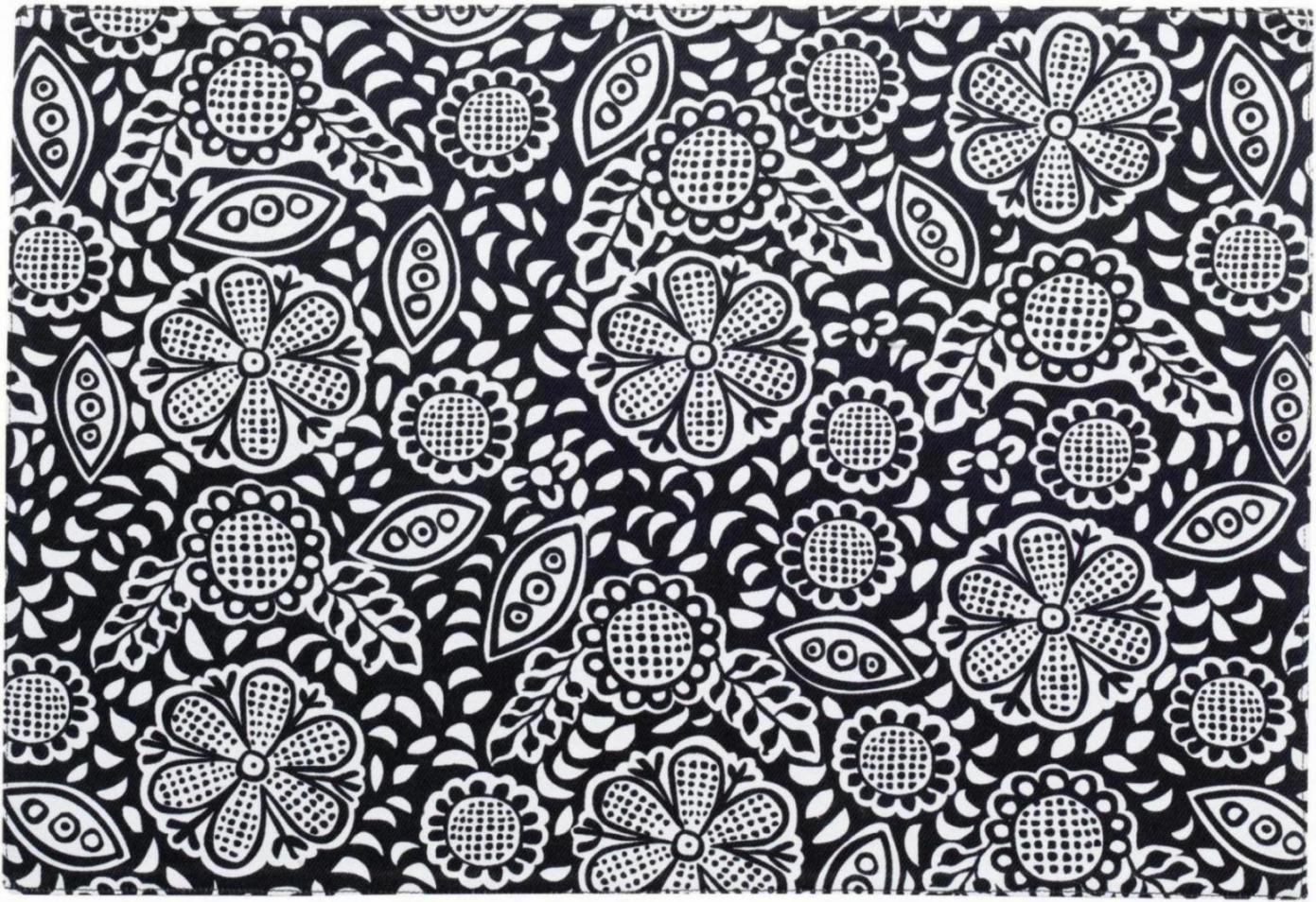 Gerecycleerde gecoate placemat Kira Ombre 33 X 48