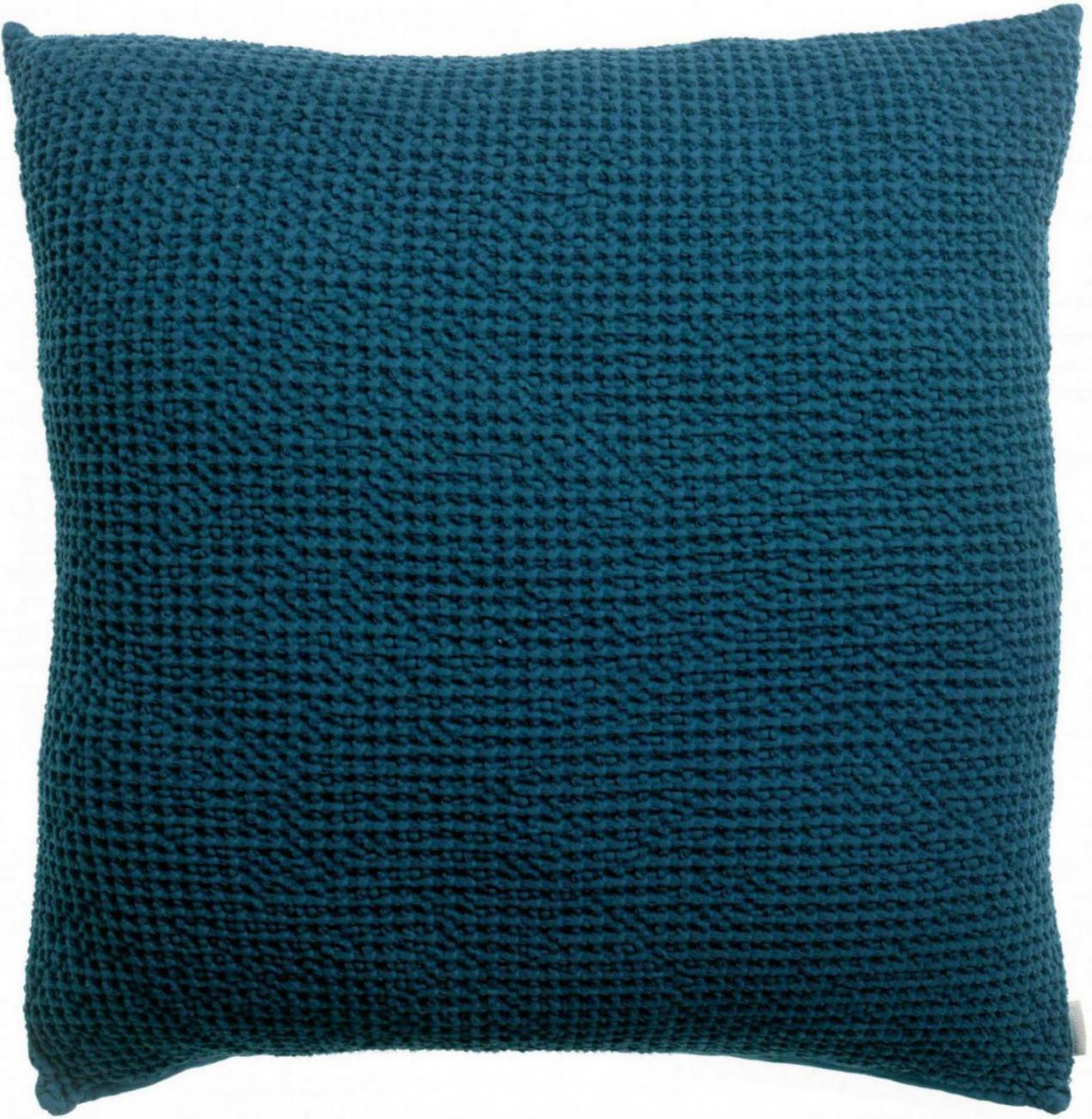 Gerecycleerd kussen Maia Indigo 45 X 45