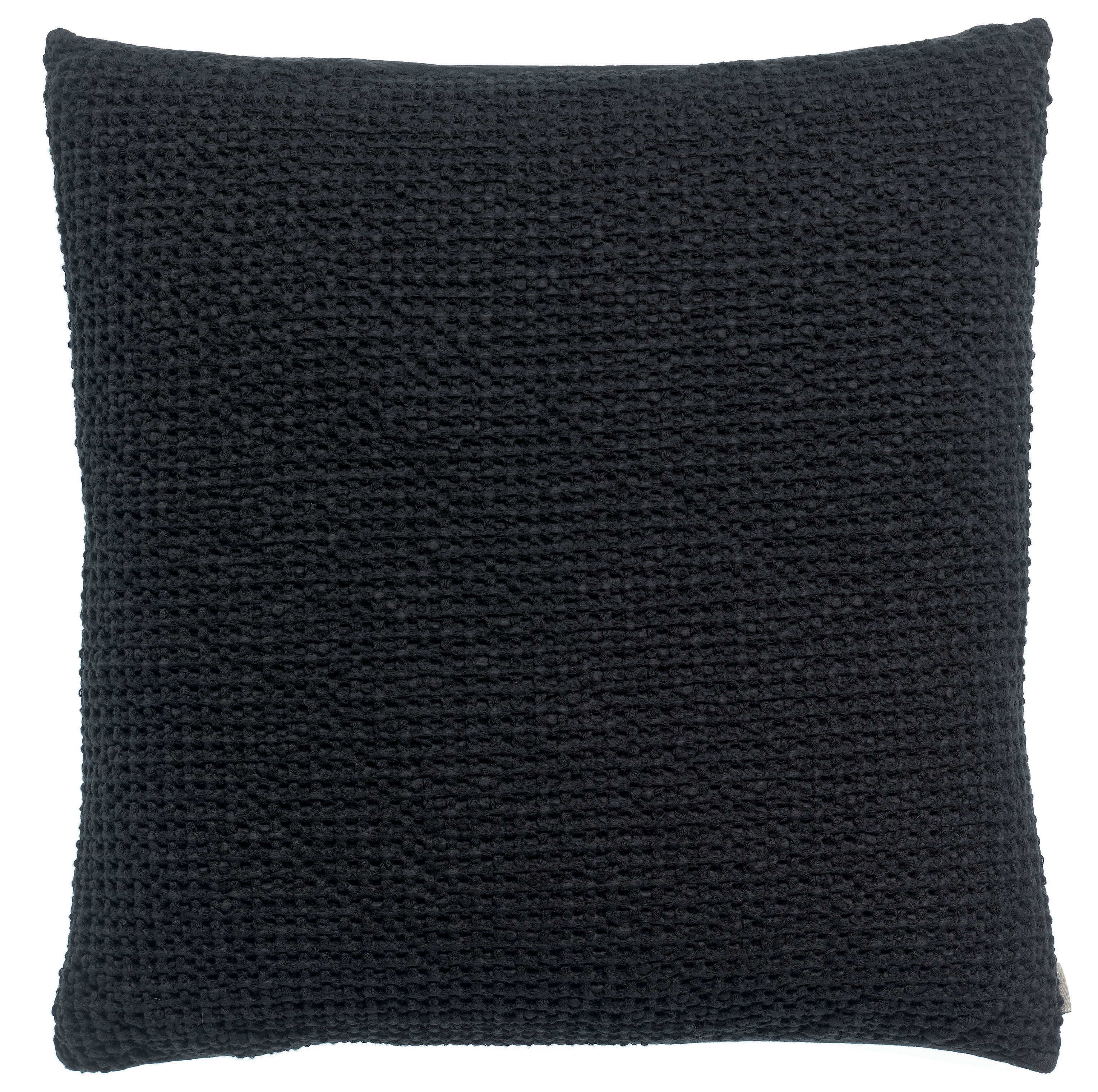 Gerecycleerd kussen Maia Caviar 45 X 45
