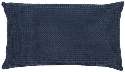 Gerecycleerd kussen Maia Navy 30 X 50