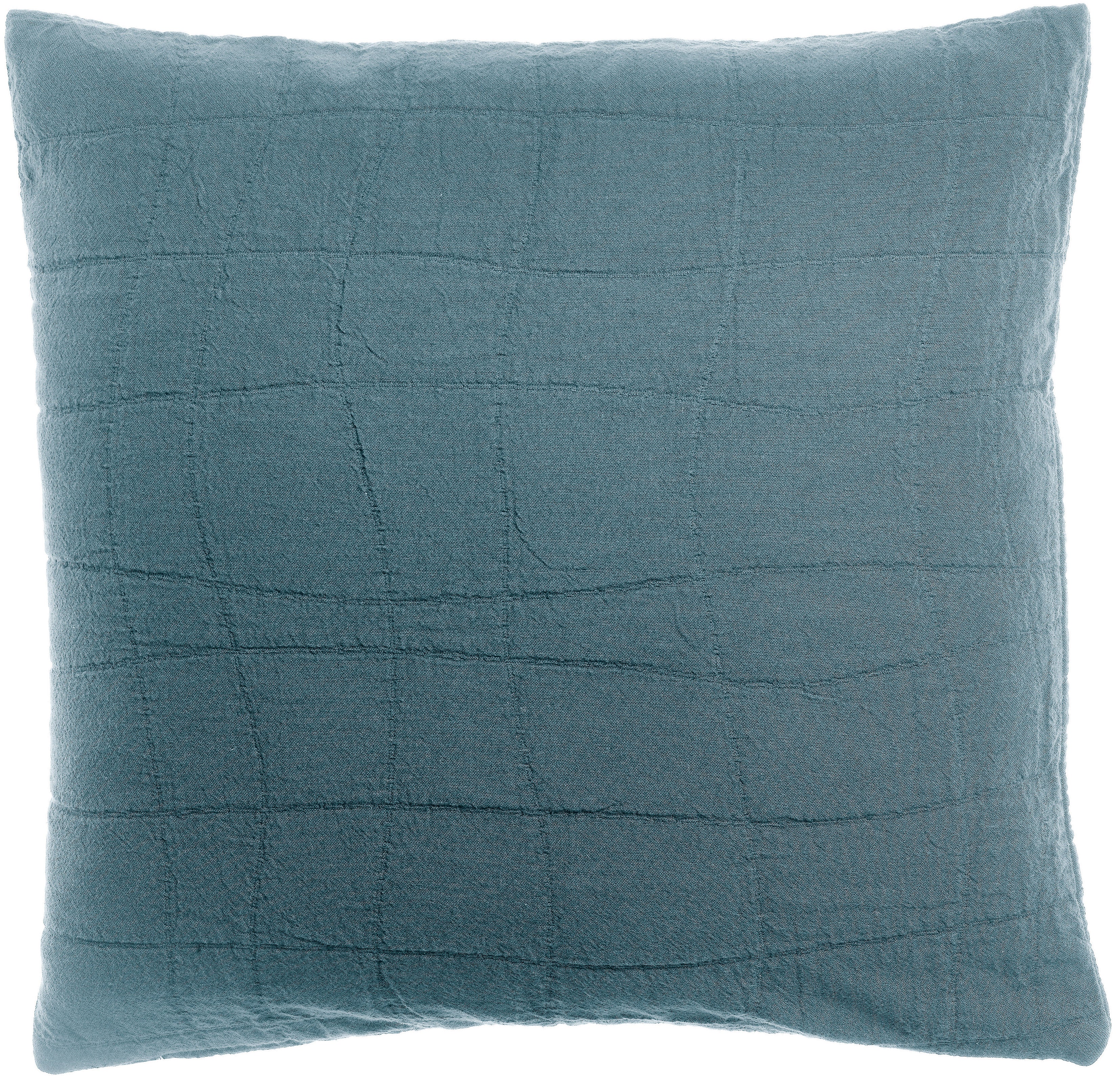 Gerecycleerd kussen Titou Acier 45 X 45