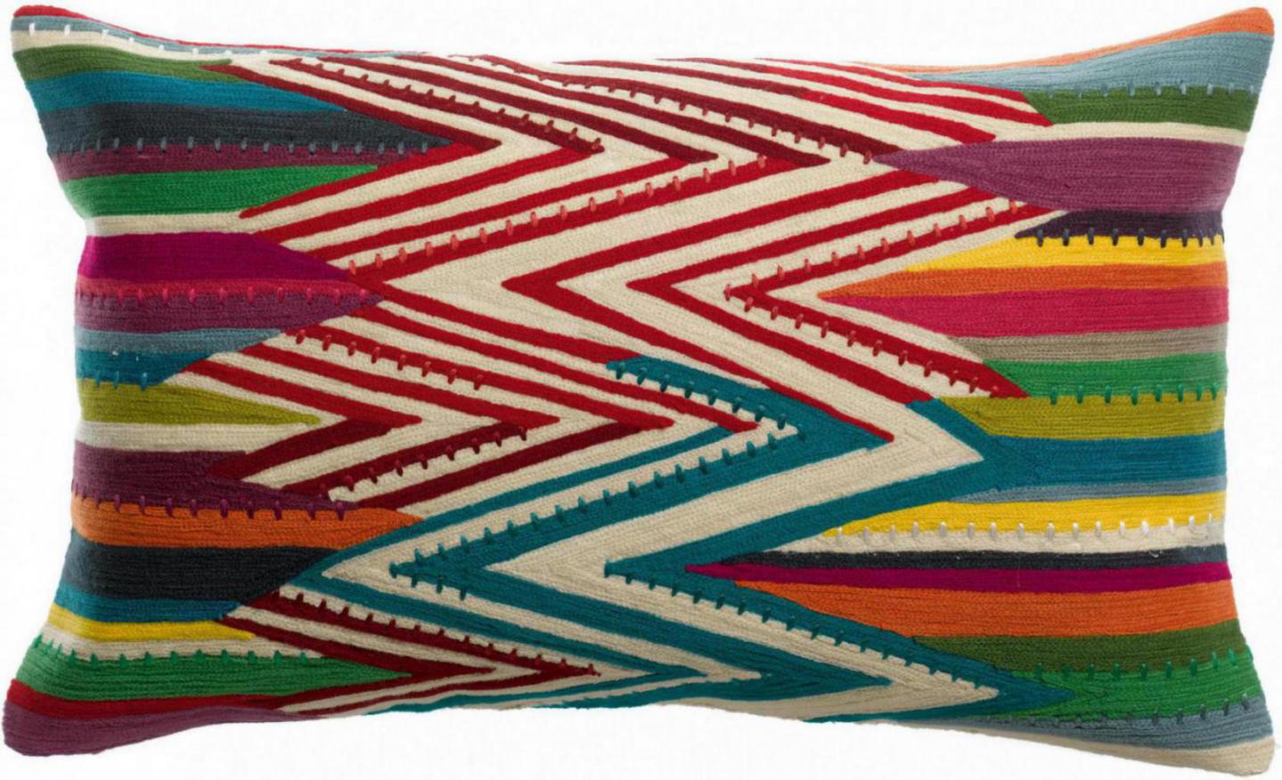 Geborduurd kussen Zuma Multico 30 X 50