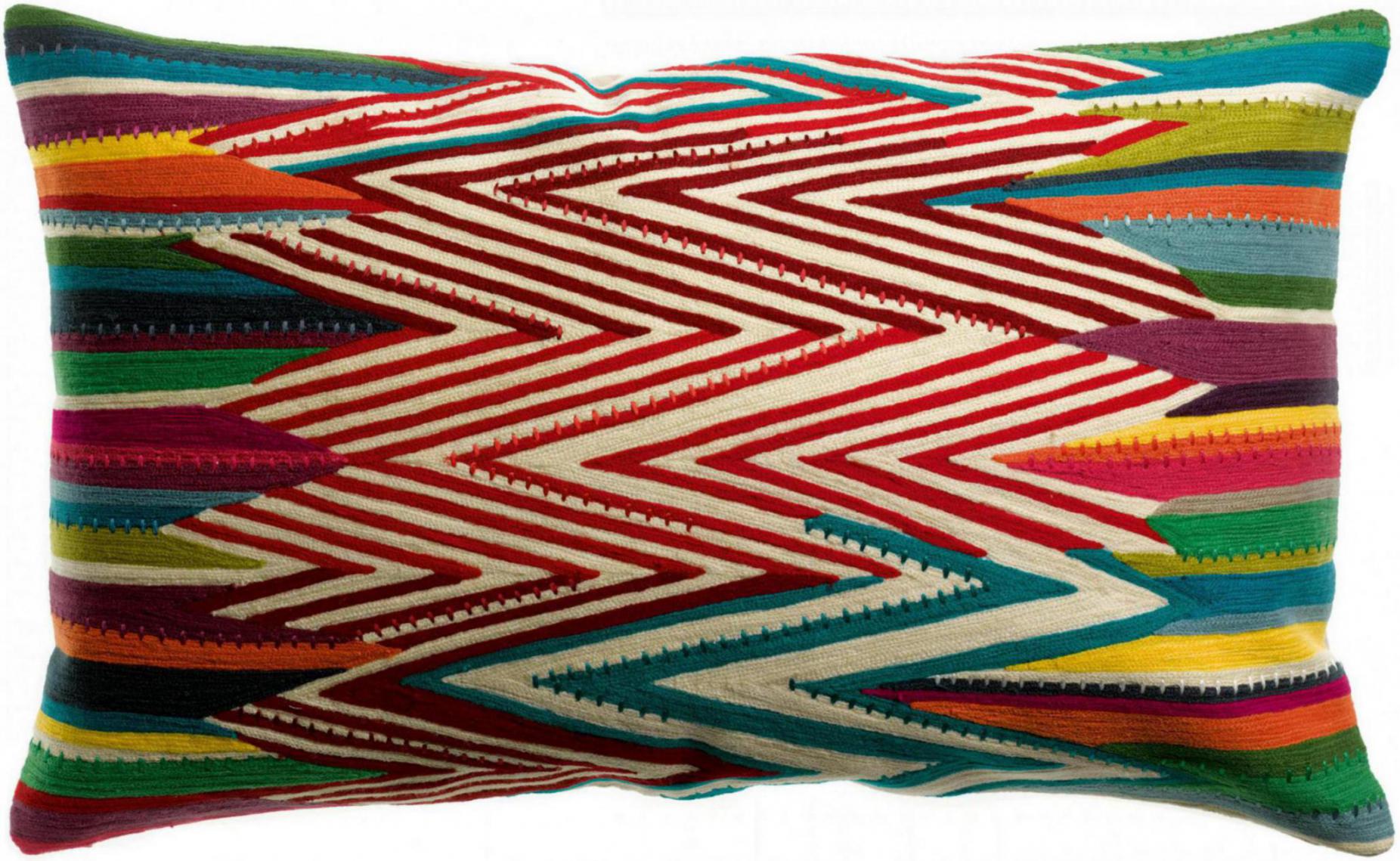 Geborduurd kussen Zuma Multico 40 X 65