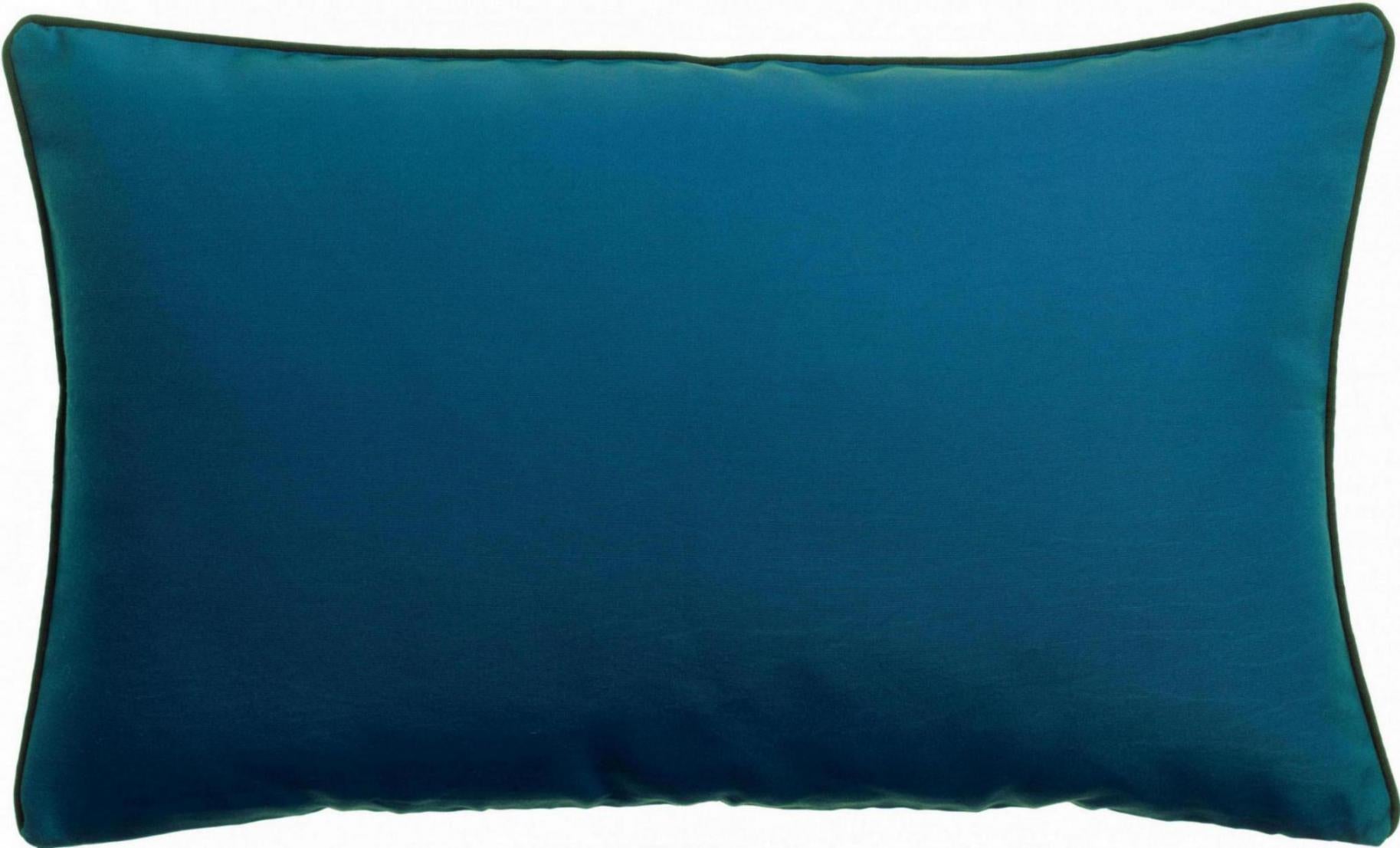 Effen outdoor kussen Alga Indigo 40 X 65