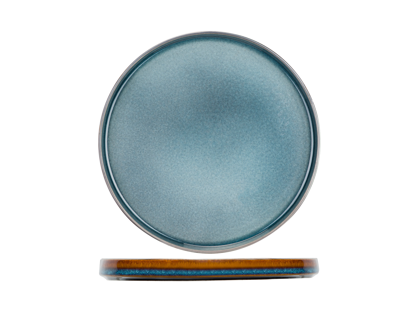Quintana Blue Broodbordje-ondertas - Set van 6