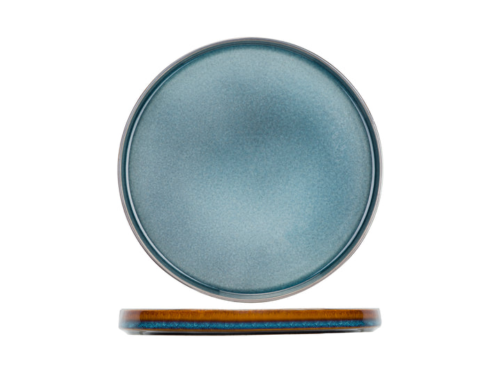 Quintana Blue Broodbordje-ondertas - Set van 6