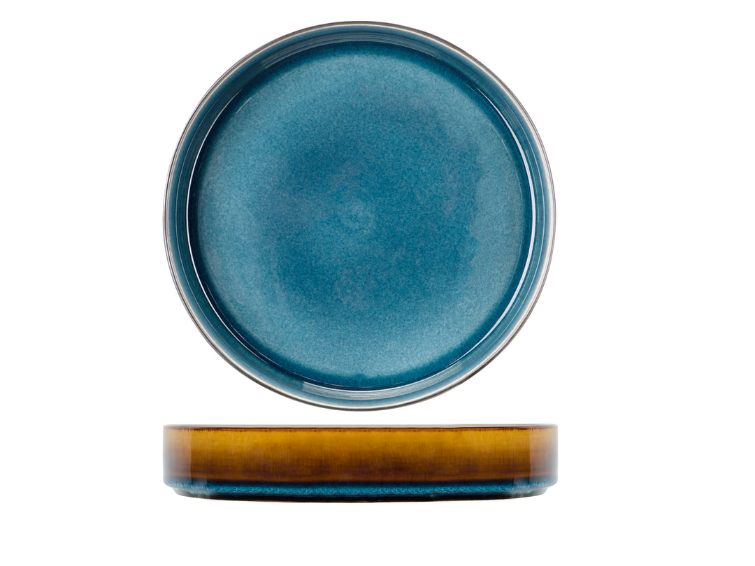 Quintana Blue Diep Bord - Set van 3