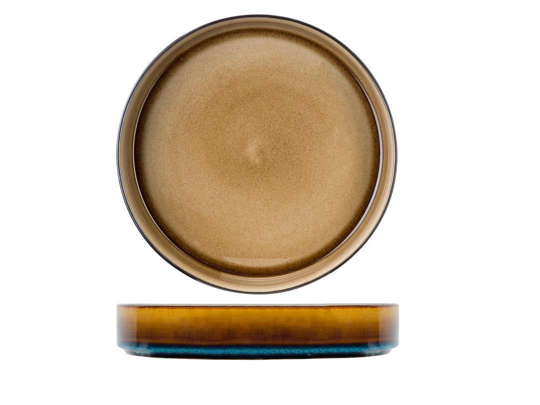 Quintana Amber Diep Bord - Set van 3