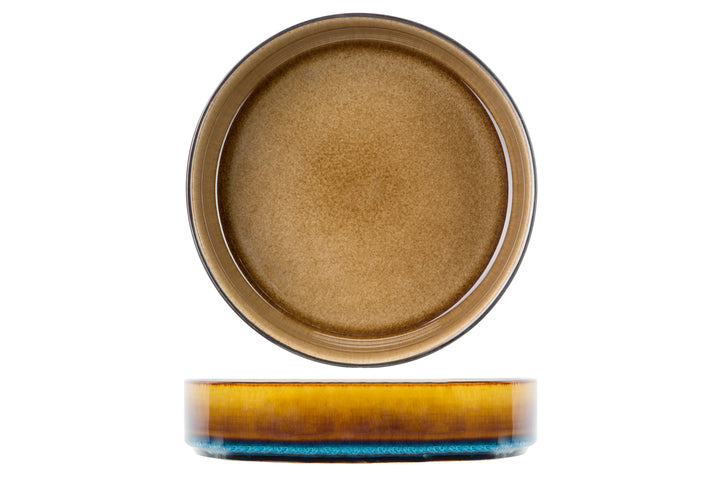 Quintana Amber Diep Bord - Set van 3