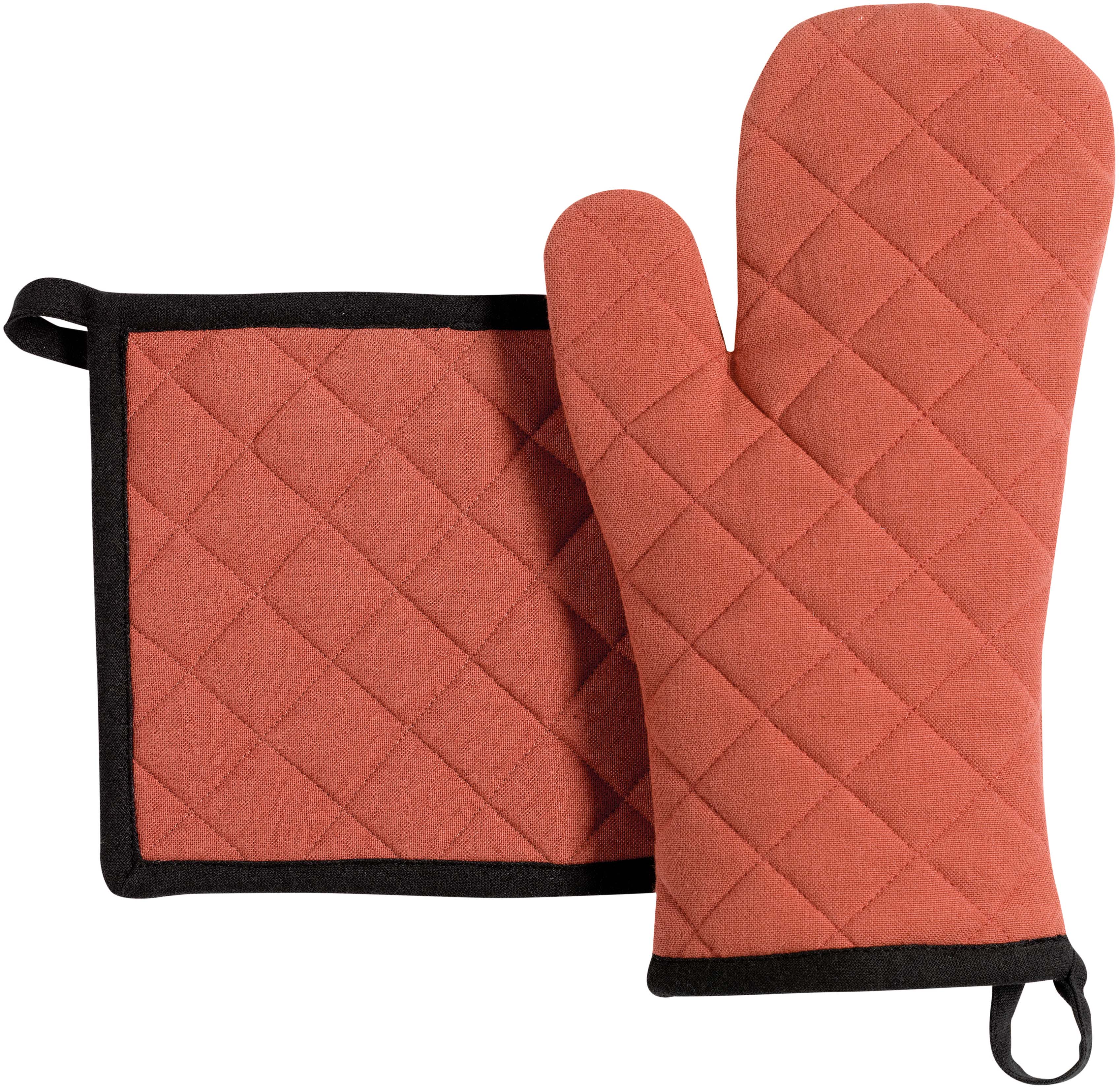 Set van gerecyclede ovenwant/pannenlap Grace Tomette 18 X 32