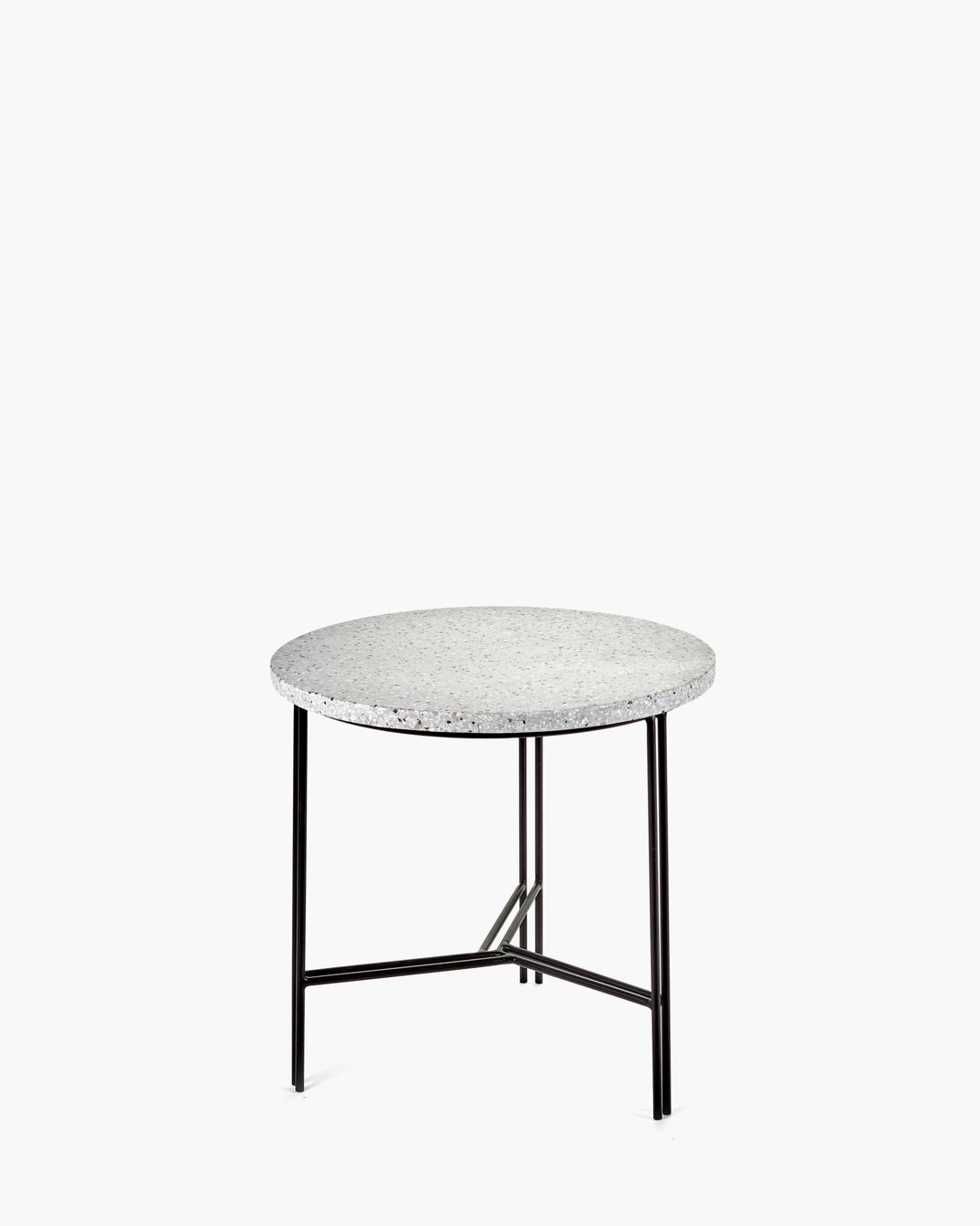 Serax - Antonino Sciortino - Bijzettafel M Zwart/Grijs Terrazzo