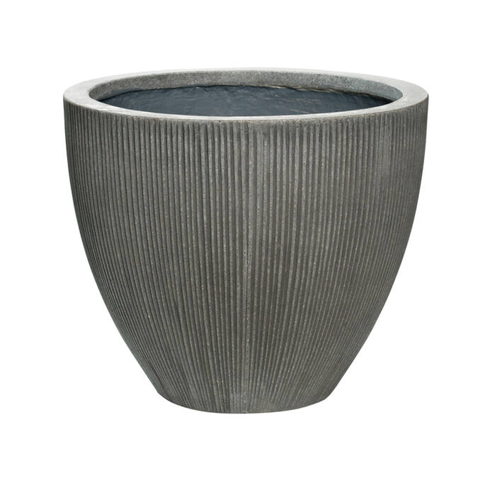 Pottery Pots - Bloempot Jesslyn S, Donkergrijs