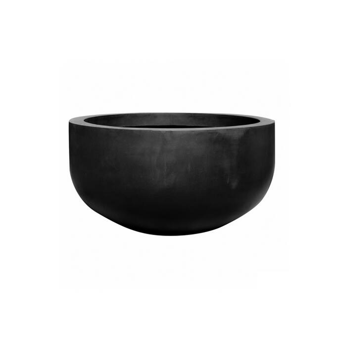 Pottery Pots - Bloempot City bowl M, Zwart
