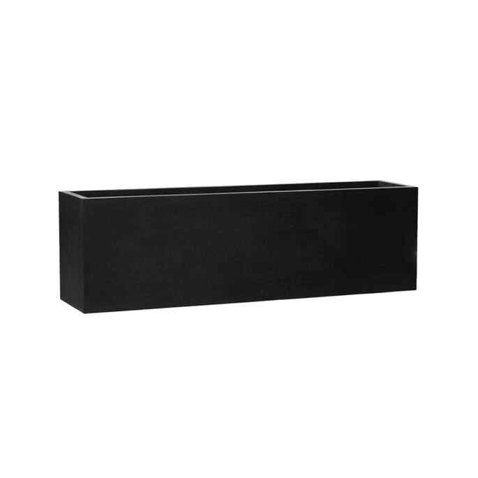 Pottery Pots - Bloempot Jumbo Jort L Extended, Zwart
