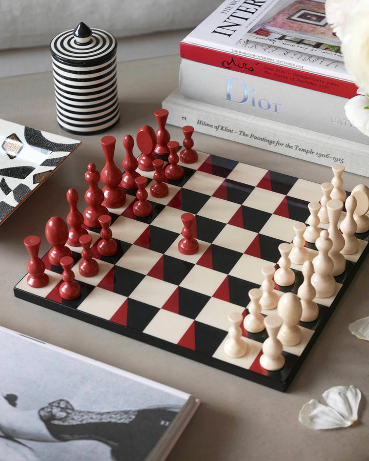 Printworks - Spel - Chess Wood - The Surrealist