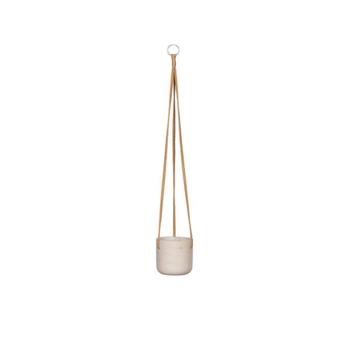 Pottery Pots - Bloempot Charlie XS (hanging) Grey Washed, Grijs Washed