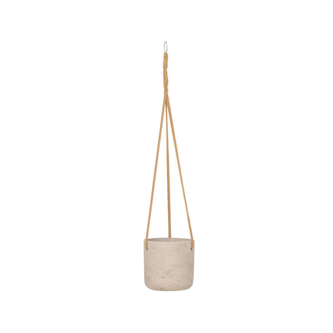 Pottery Pots - Bloempot Charlie S (hanging) Grey Washed, Grijs Washed