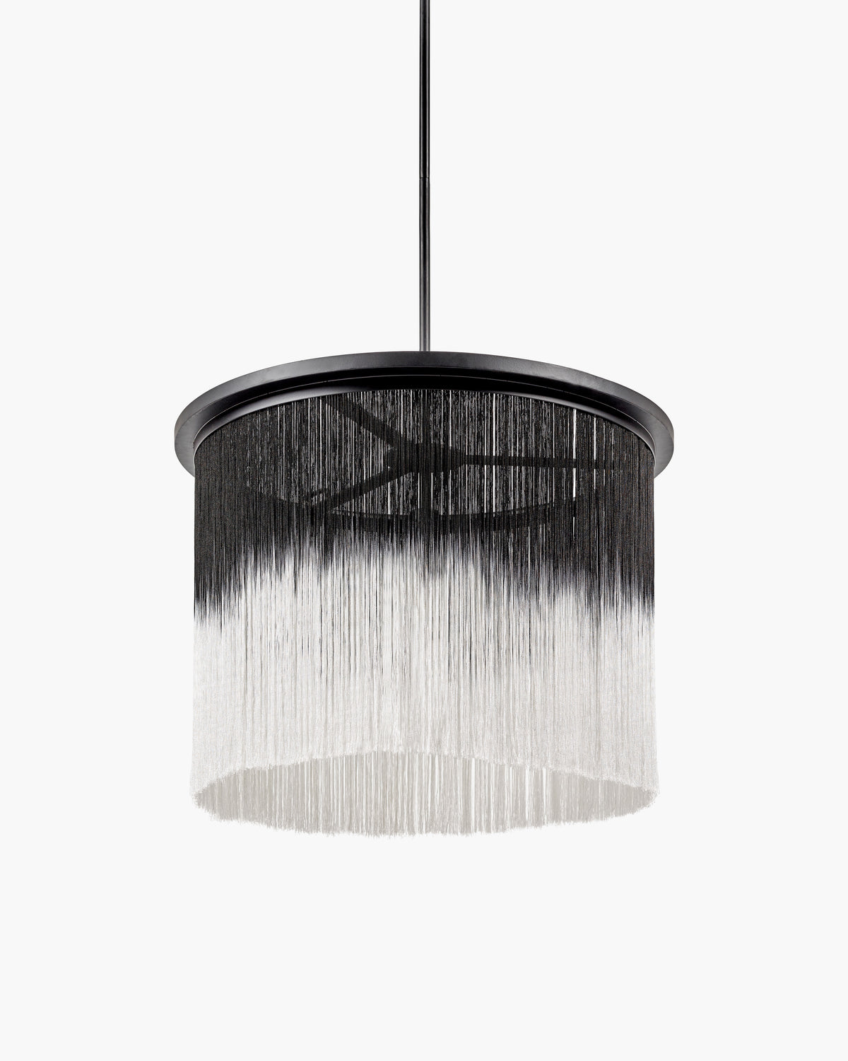 Ann Demeulemeester - Ann Demeulemeester - Hanglamp + Verlengtuk Zwart Wit Wong