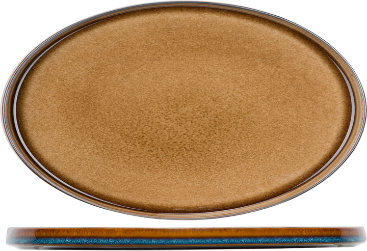 Quintana Amber Plat Bord - Set van 2
