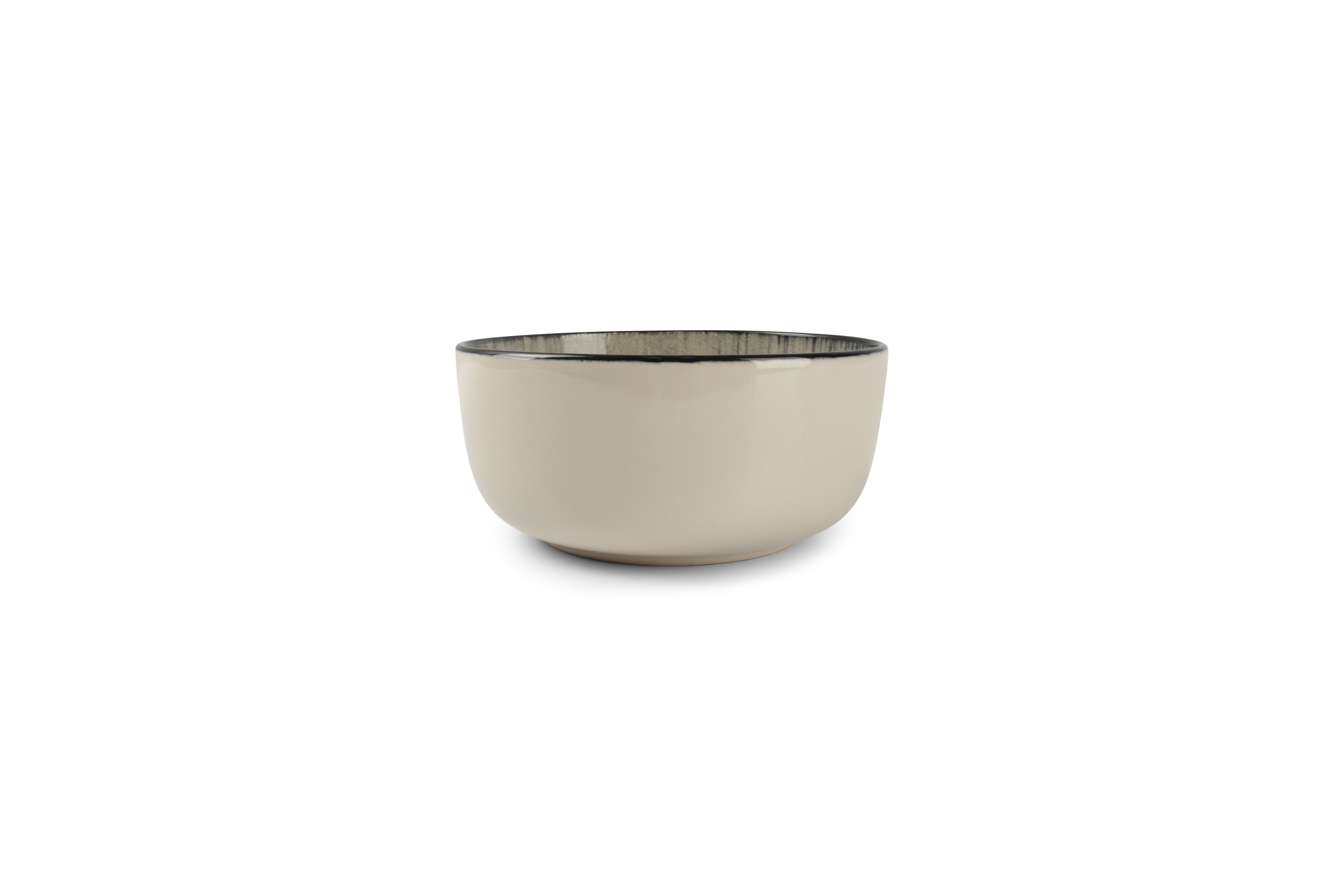Kom 14,5xH6,5cm zwart Gravel