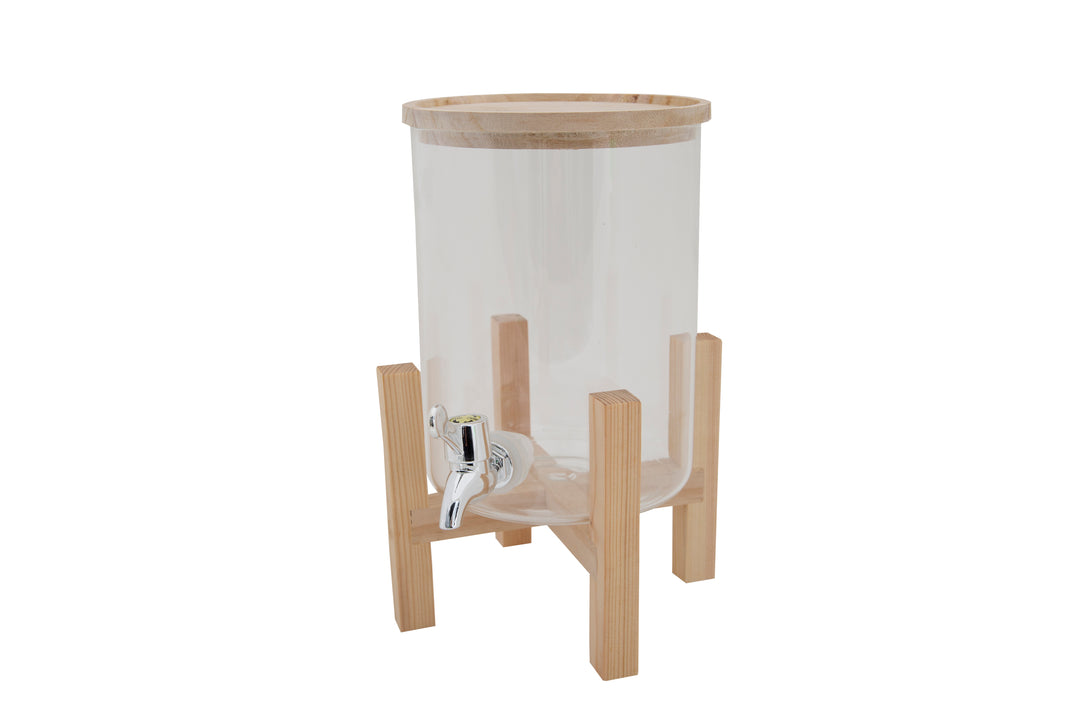 Sapdispenser 3l deksel Hout