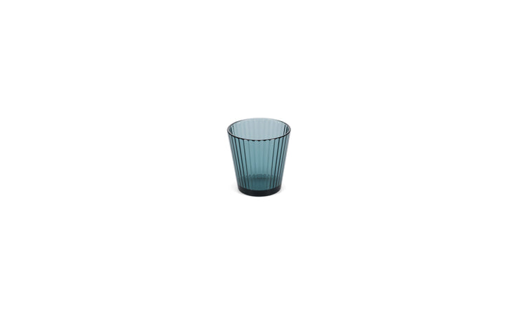 Bonbistro - Glas 27cl blauw Luz - set/4