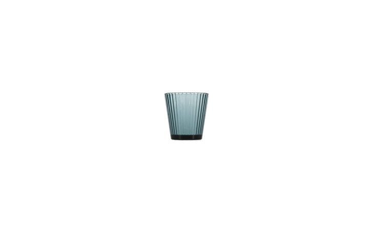 Bonbistro - Glas 27cl blauw Luz - set/4