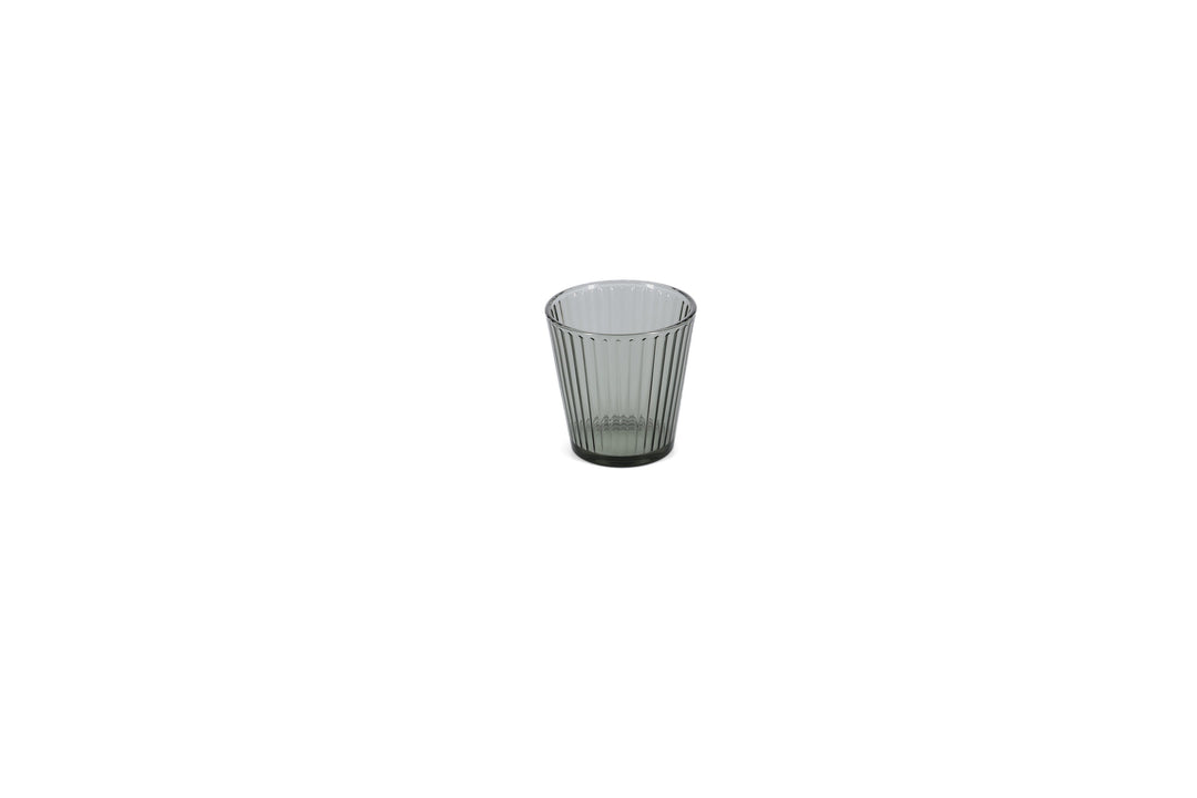 Bonbistro - Glas 27cl grijs Luz - set/4