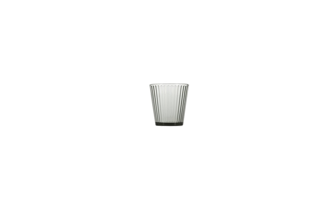 Bonbistro - Glas 27cl grijs Luz - set/4