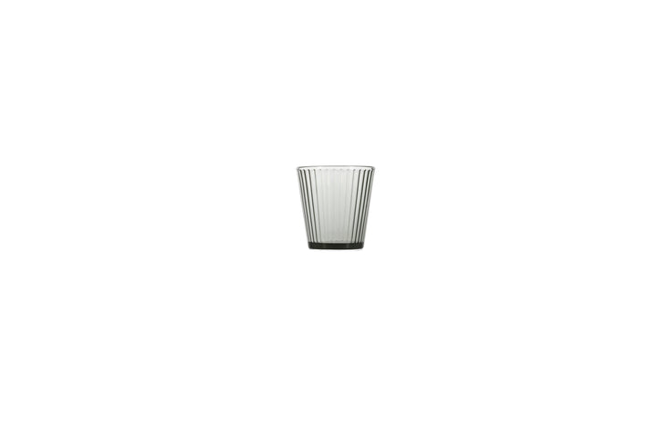 Bonbistro - Glas 27cl grijs Luz - set/4