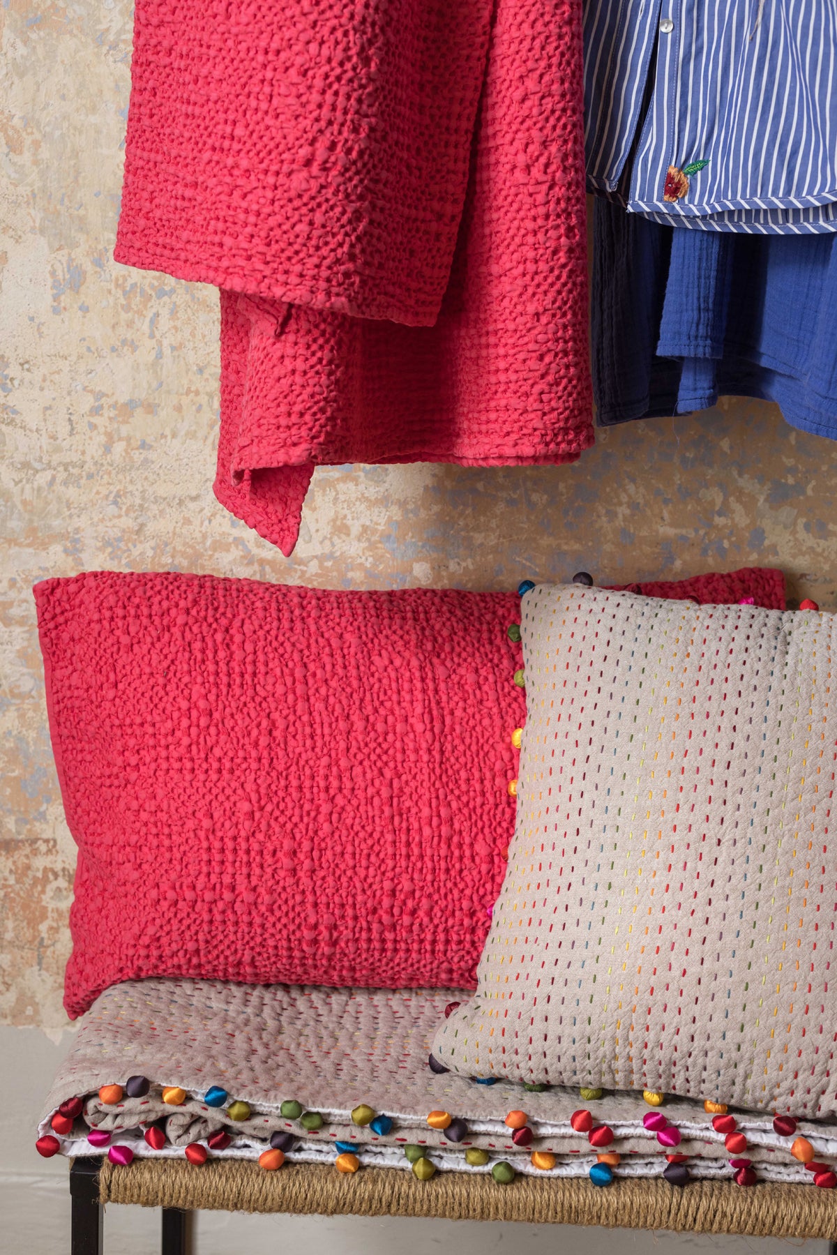 Kussen Tana Framboise 40 X 65