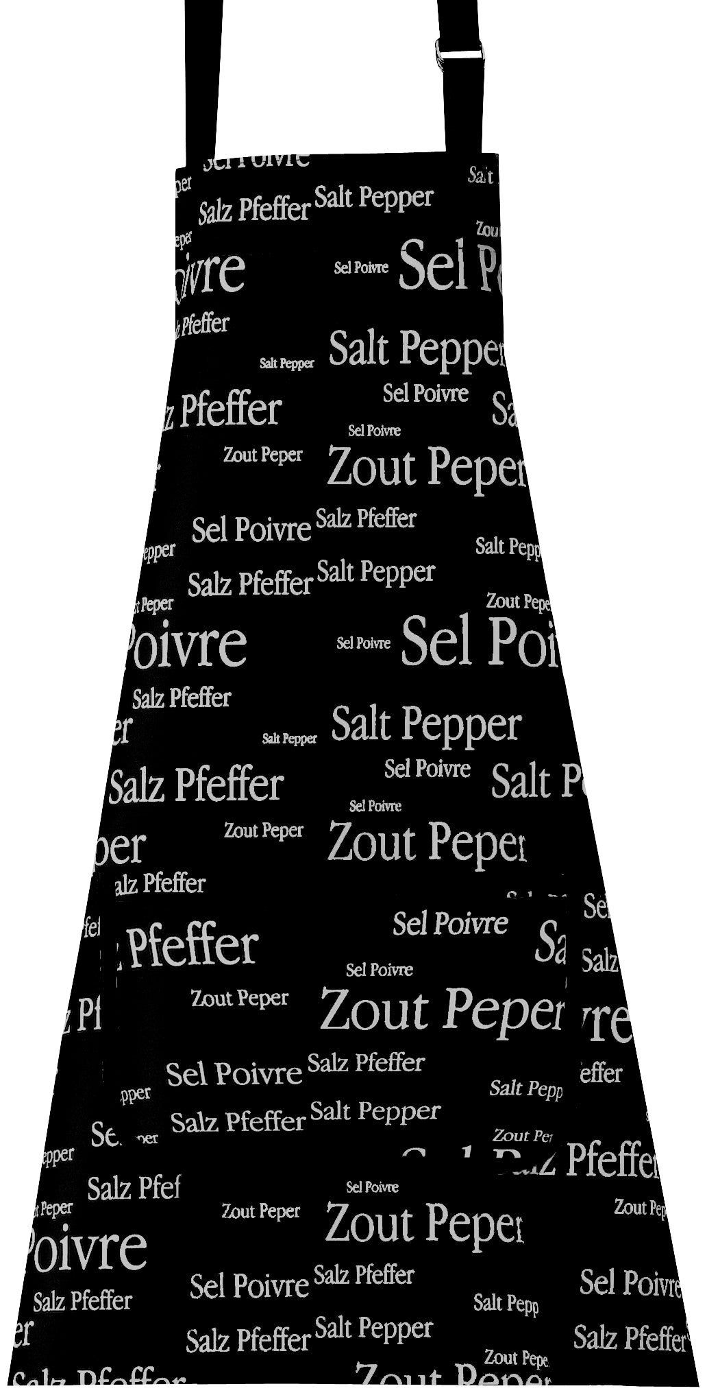 Keukenschort Sel & Poivre Noir 80 X 85