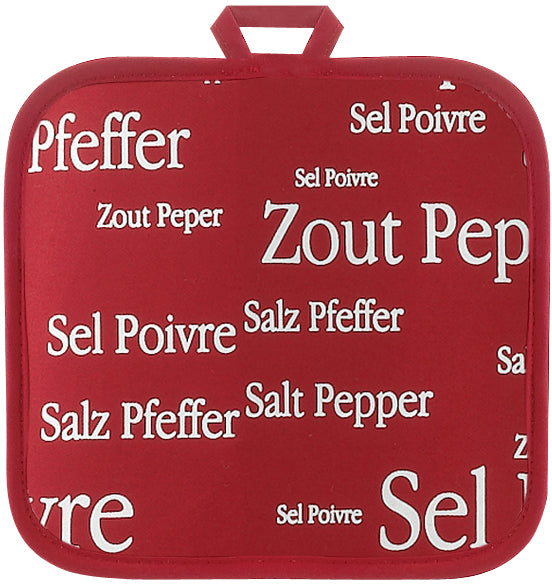 Pannenlap Sel & Poivre Rouge 20 X 20